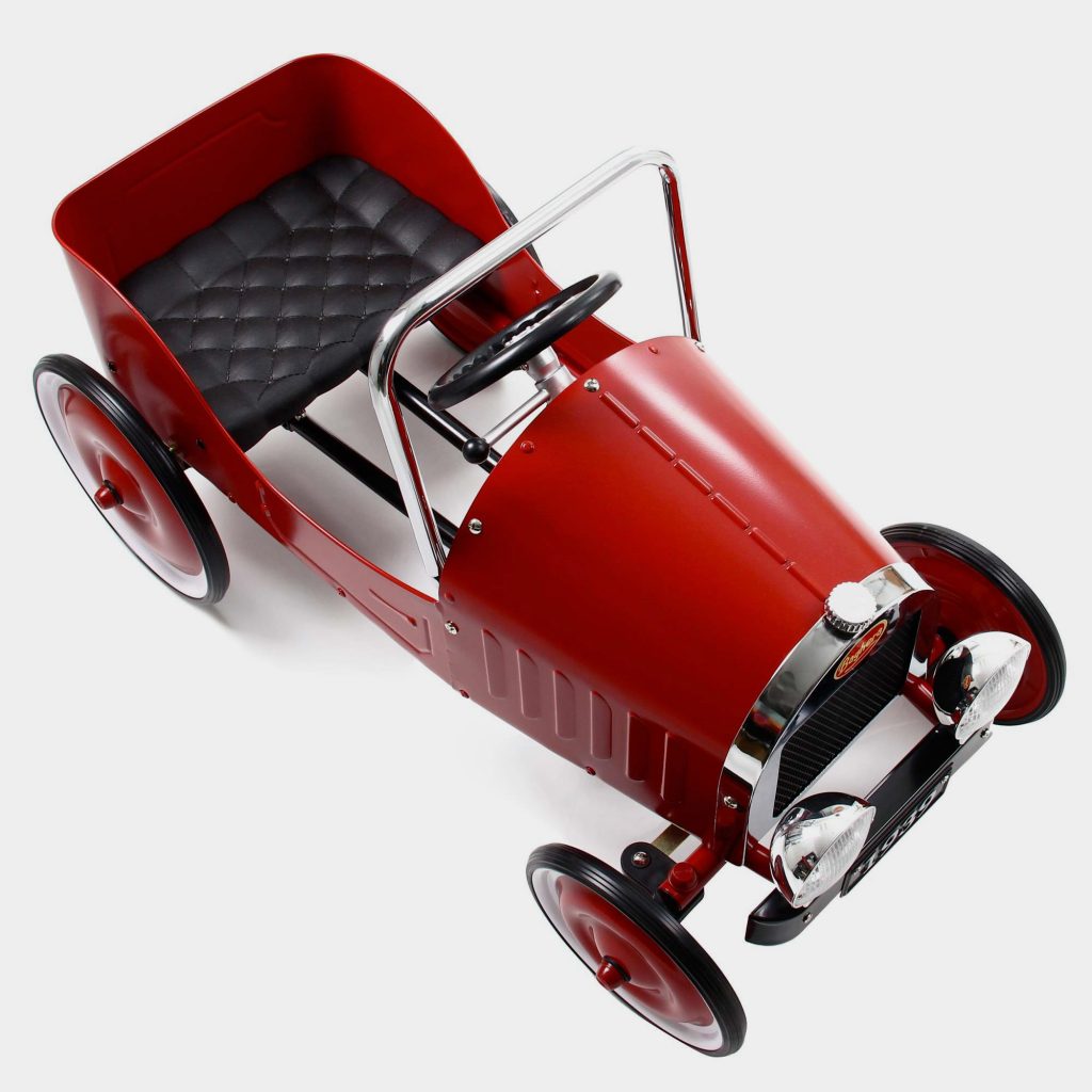 Classic Red Pedal Car - Baghera - Classic Pedal Car Co