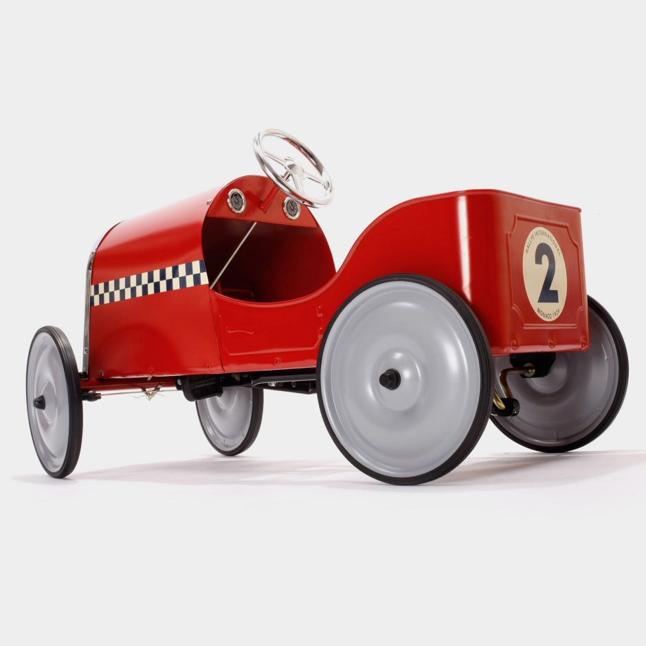 red pedal car toy