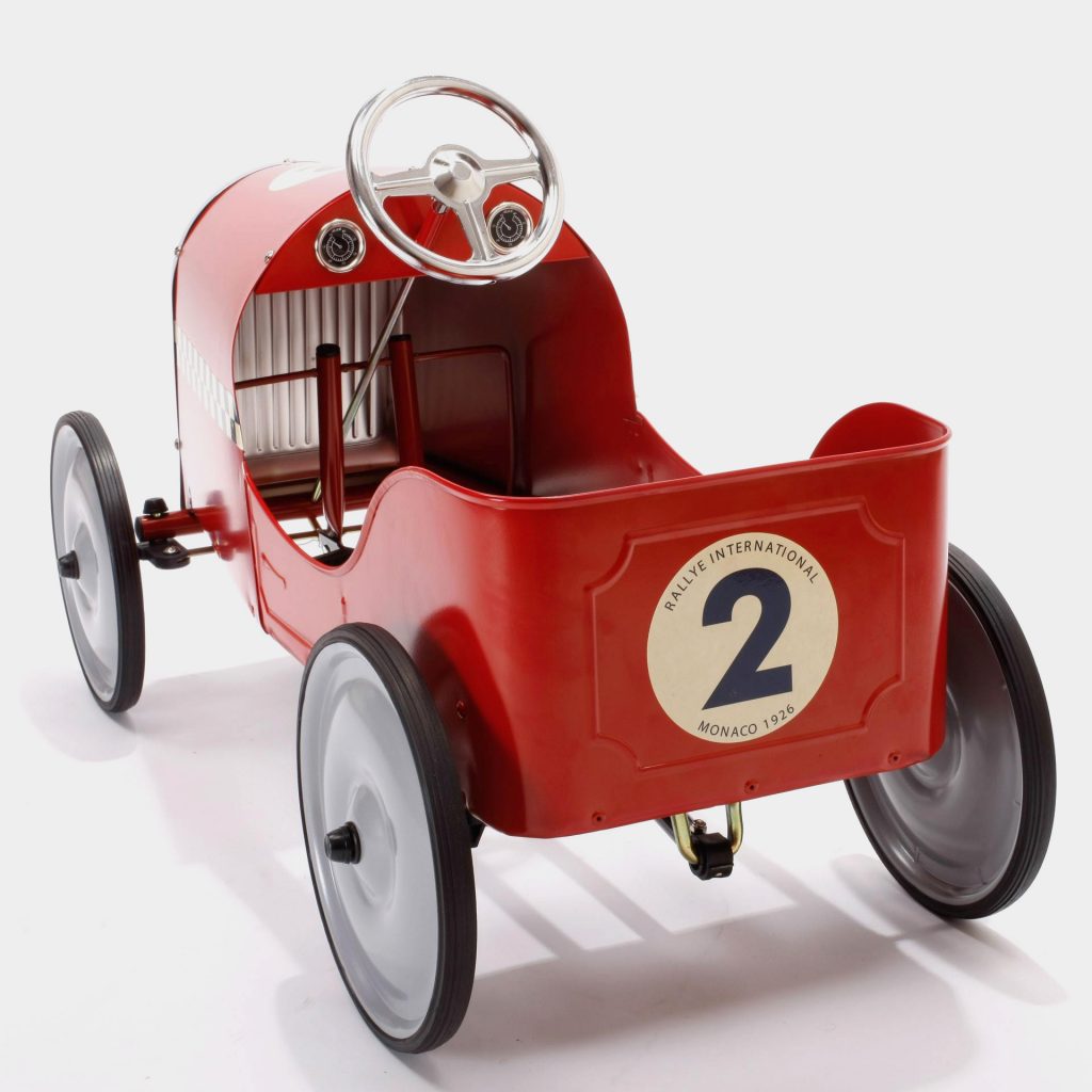 red pedal car toy